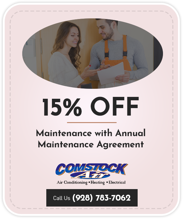 15% off Maintenance with Annual Maintenance Agreement